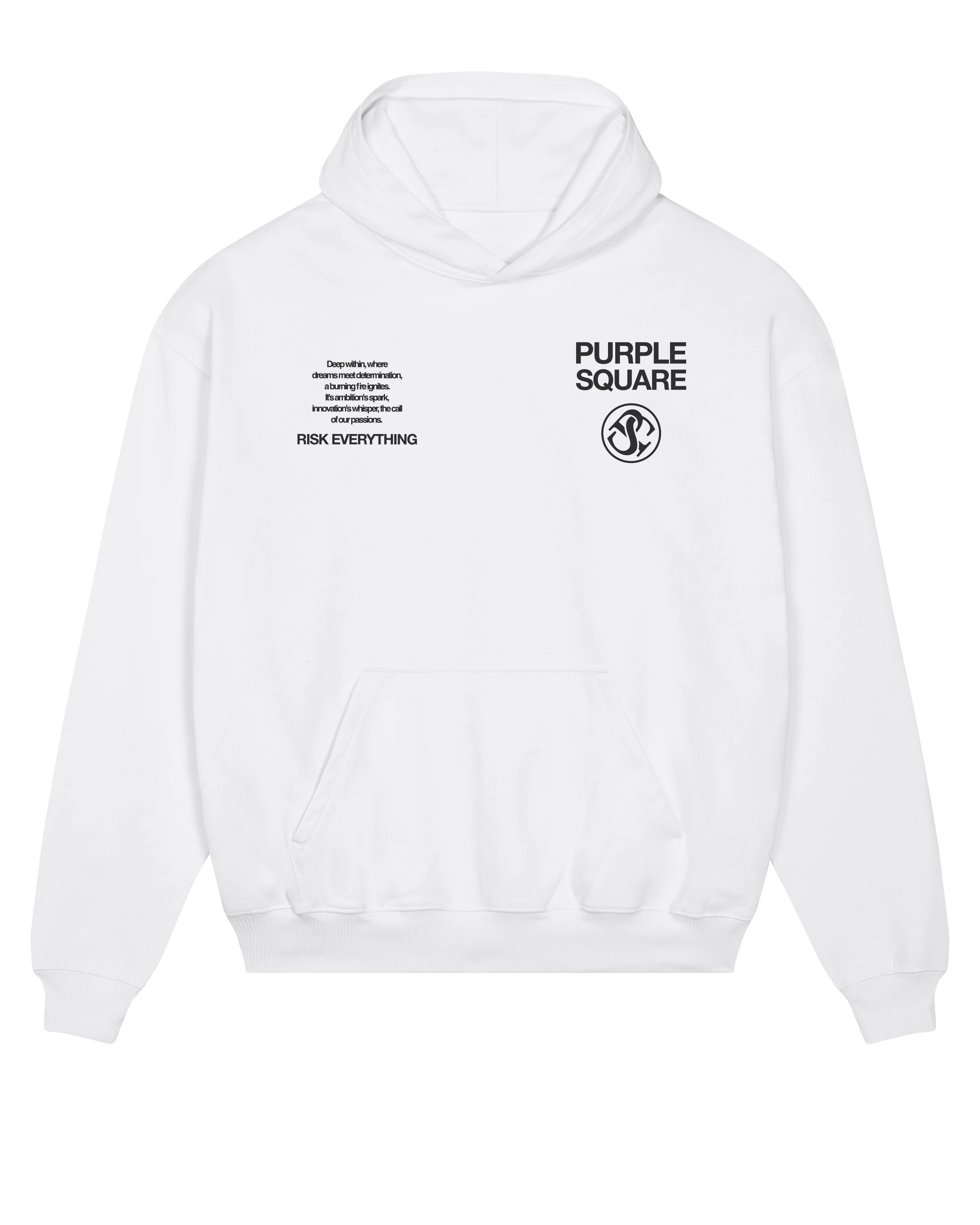 QUOTE - Hoodie - White