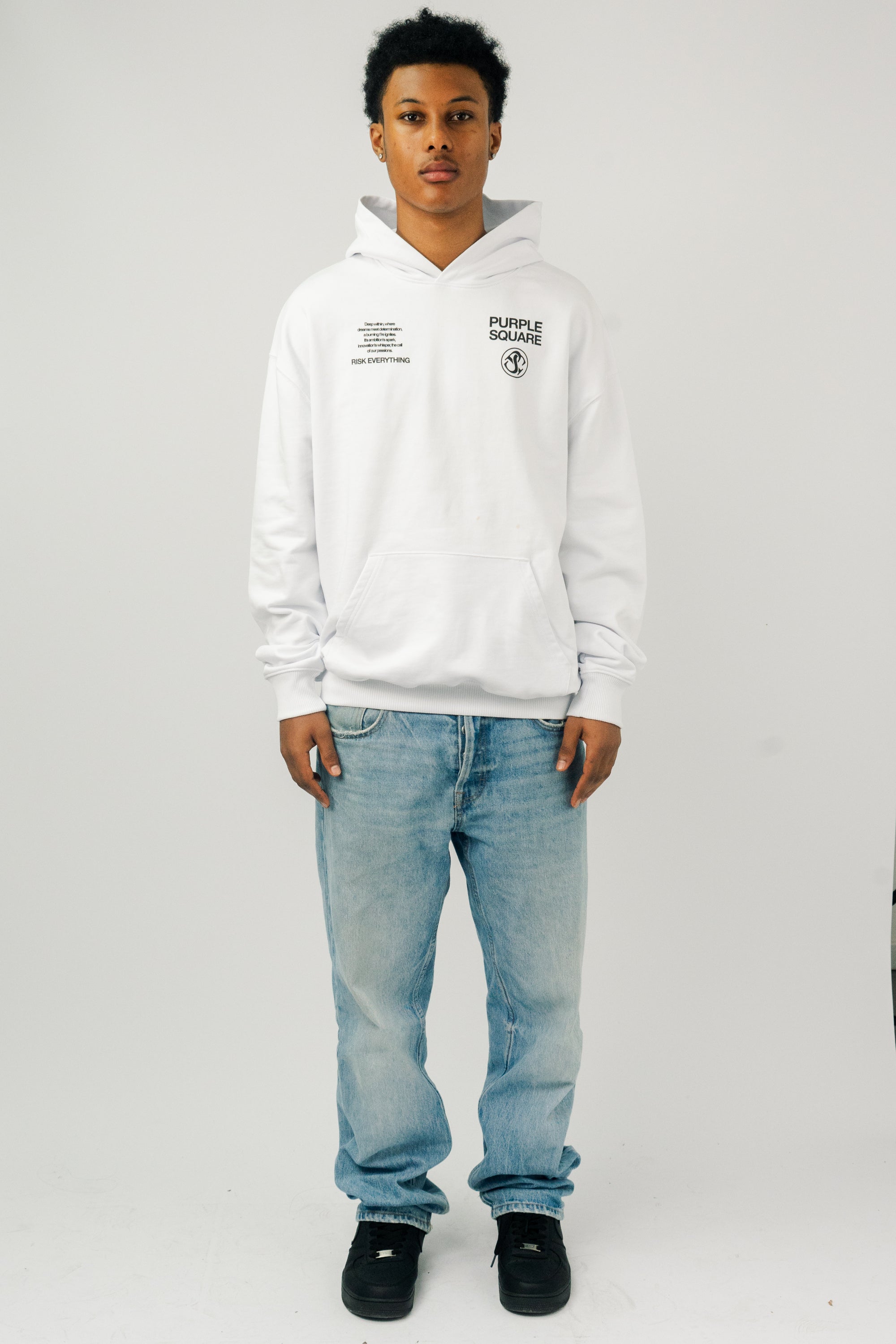 QUOTE - Hoodie - White