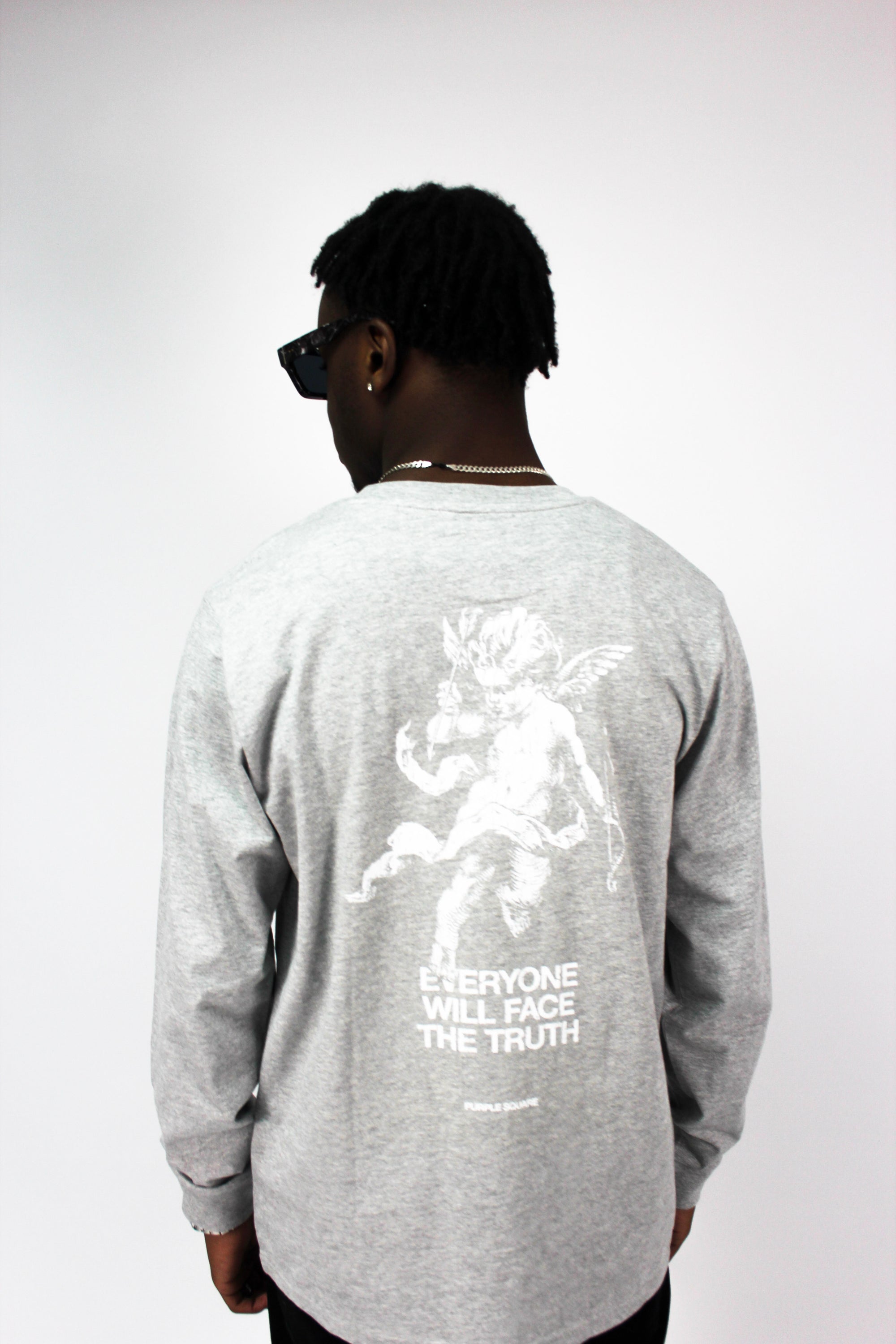 CHERUB - Longsleeve - Heather Grey