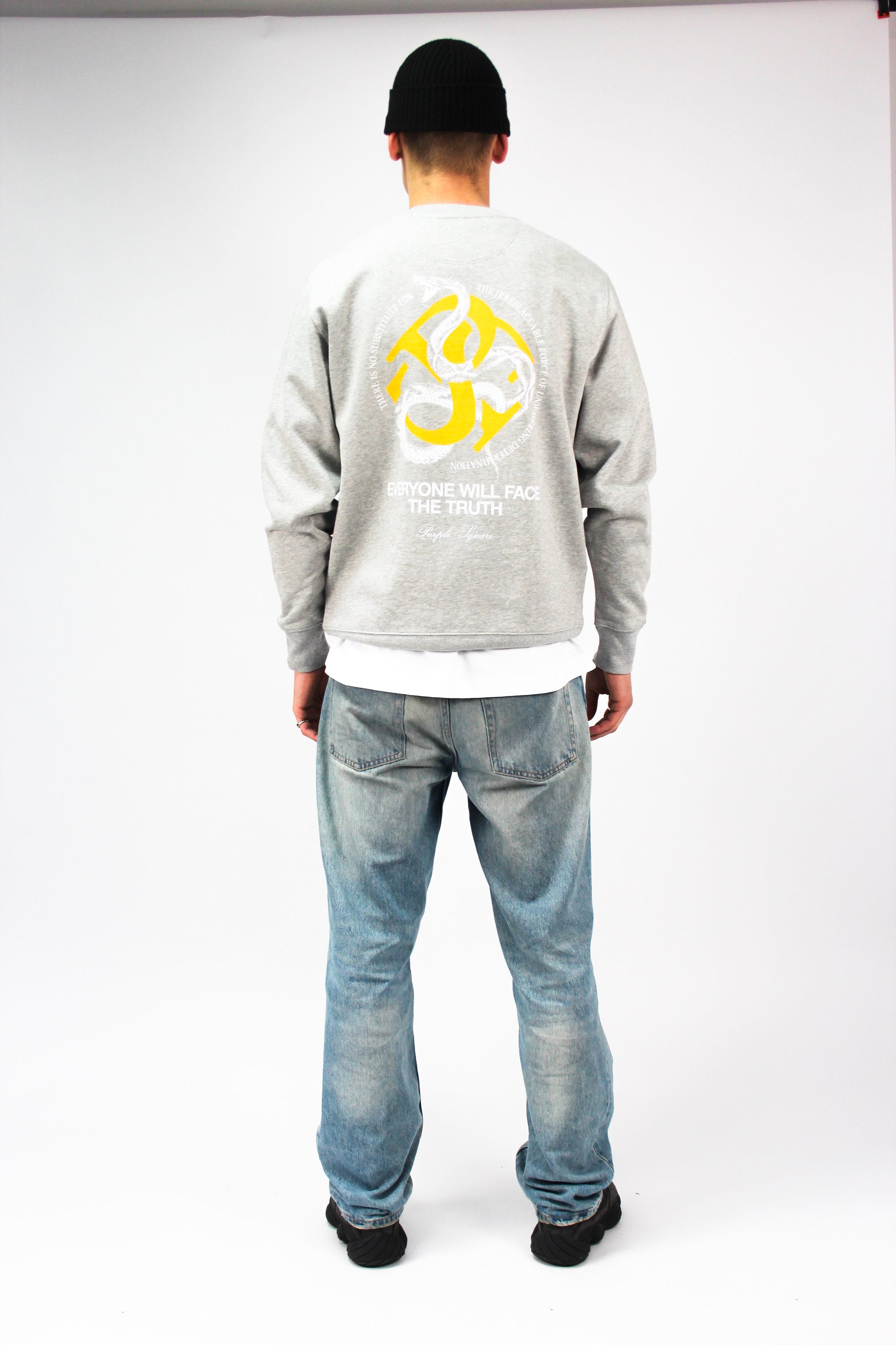 SNAKE - Sweater - Heather Grey