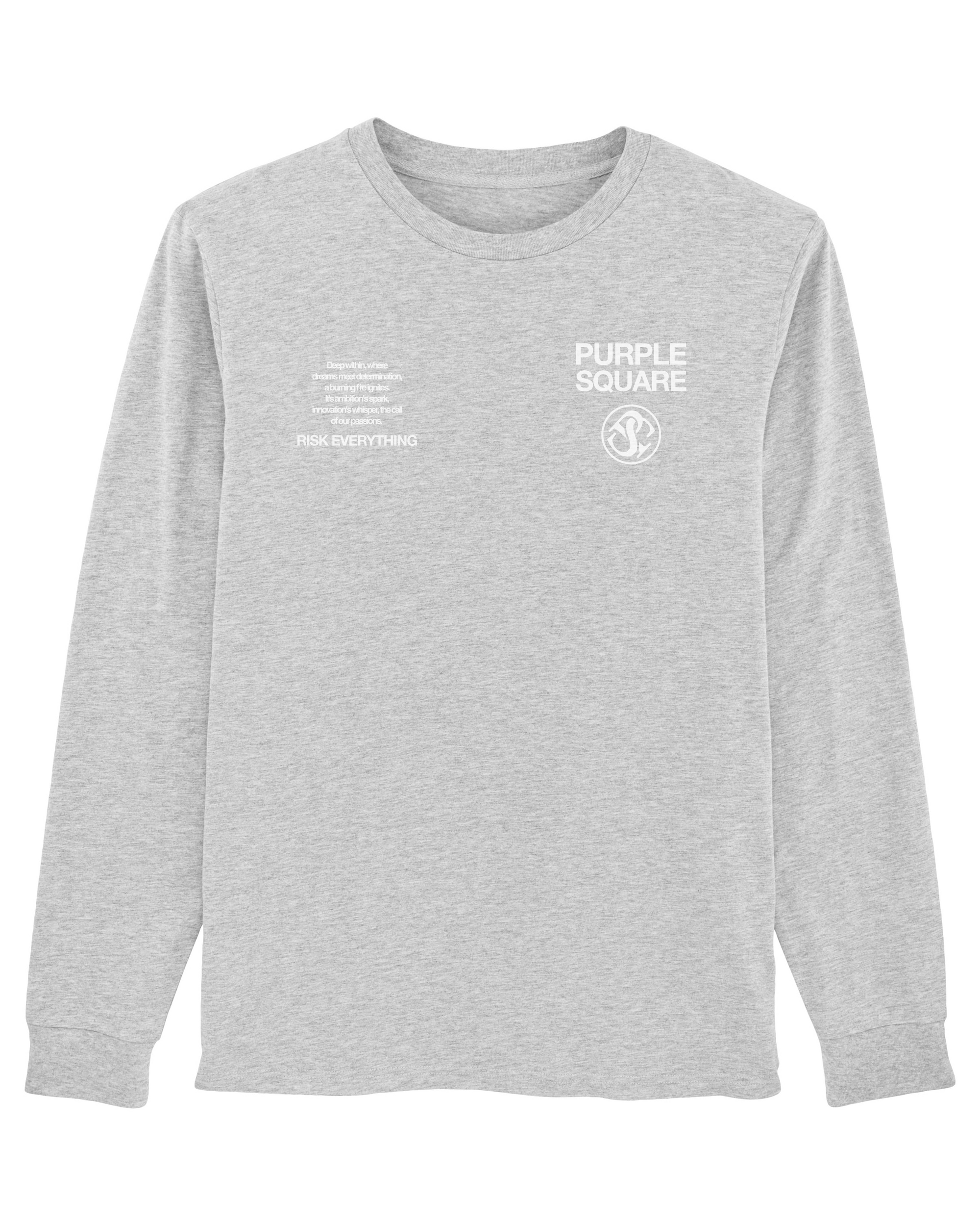 QUOTE - Longsleeve - Heather Grey