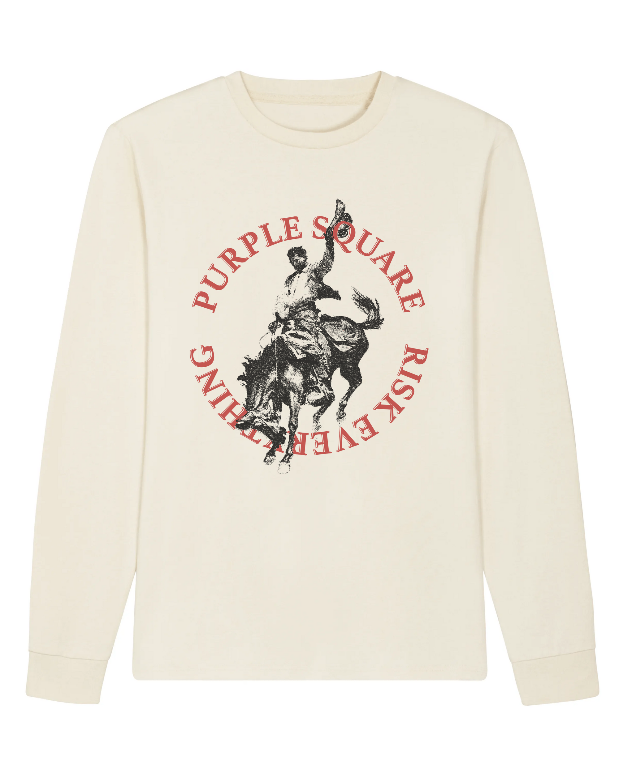 COWBOY - Longsleeve - Natural Raw