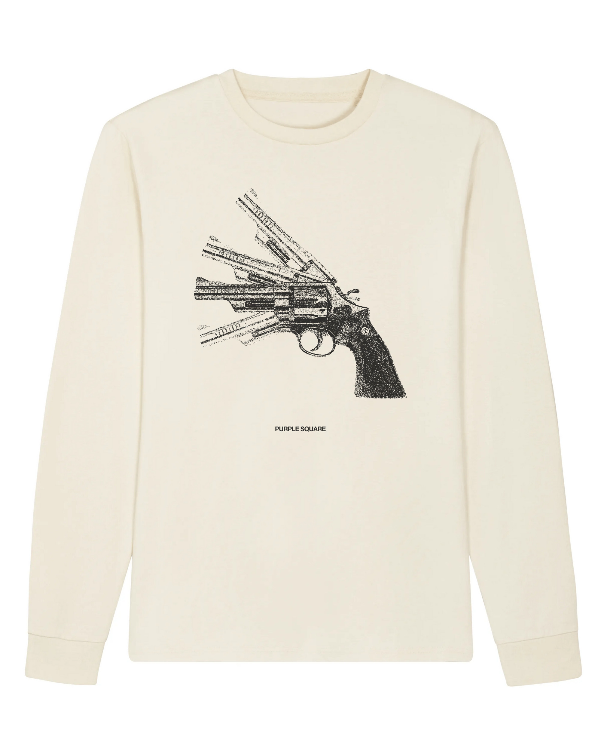 REVOLVER - Longsleeve - Natural Raw