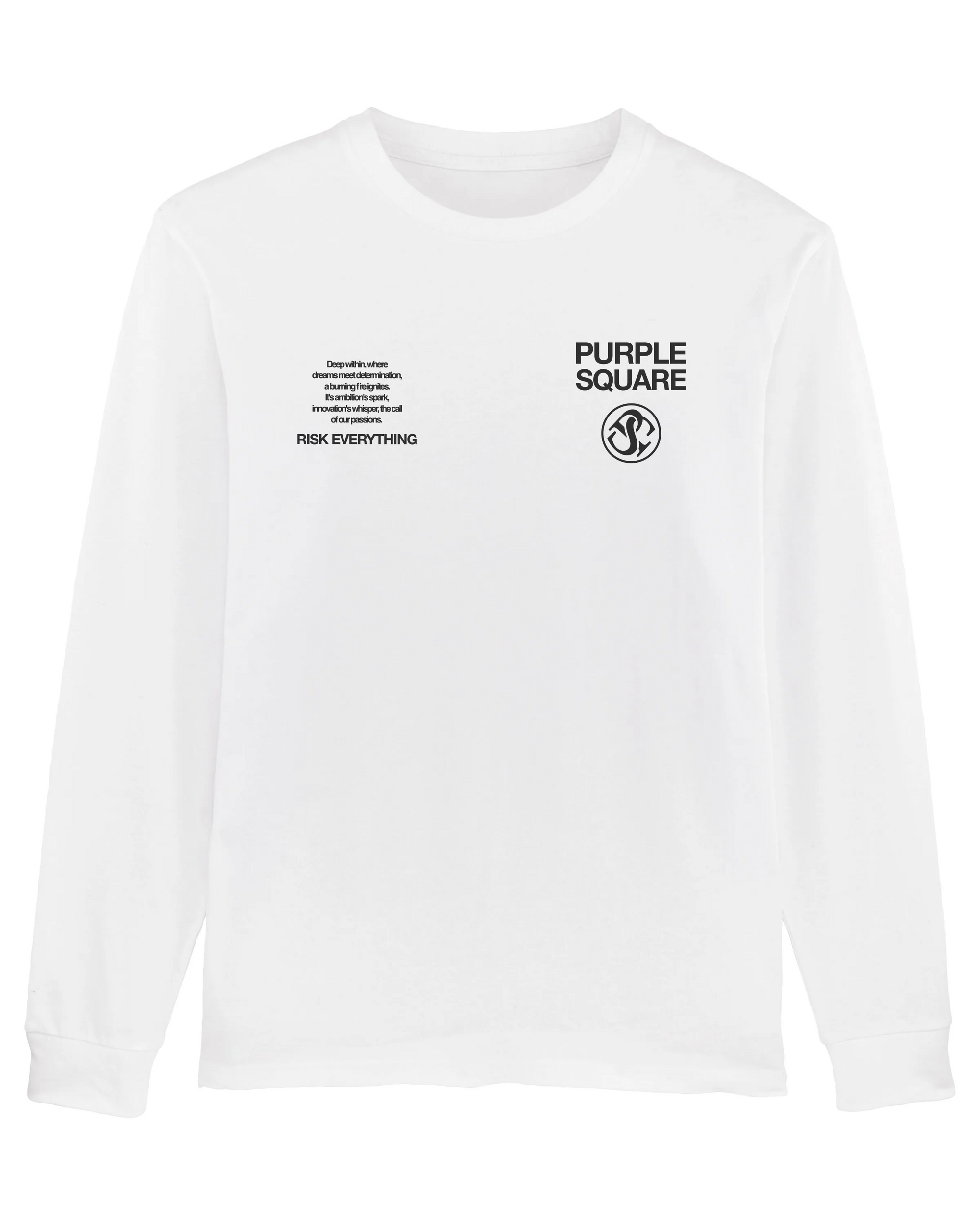 QUOTE - Longsleeve - White