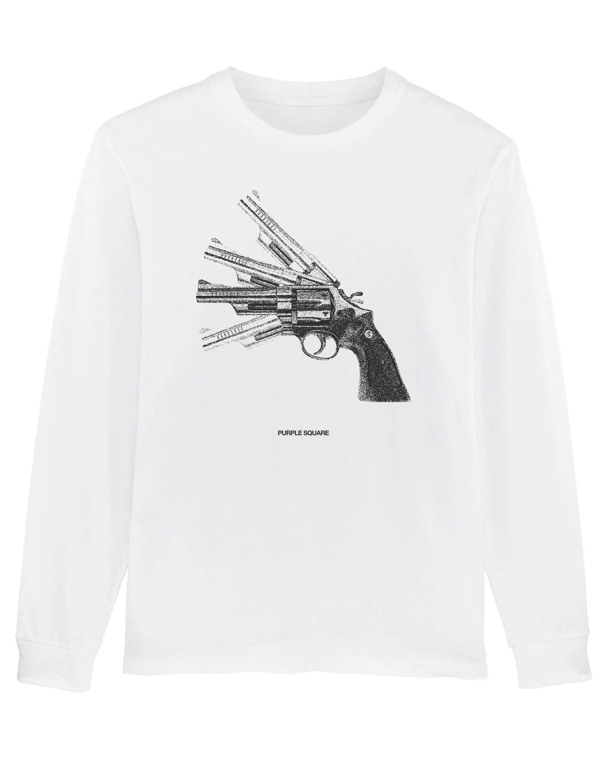 REVOLVER - Longsleeve - White