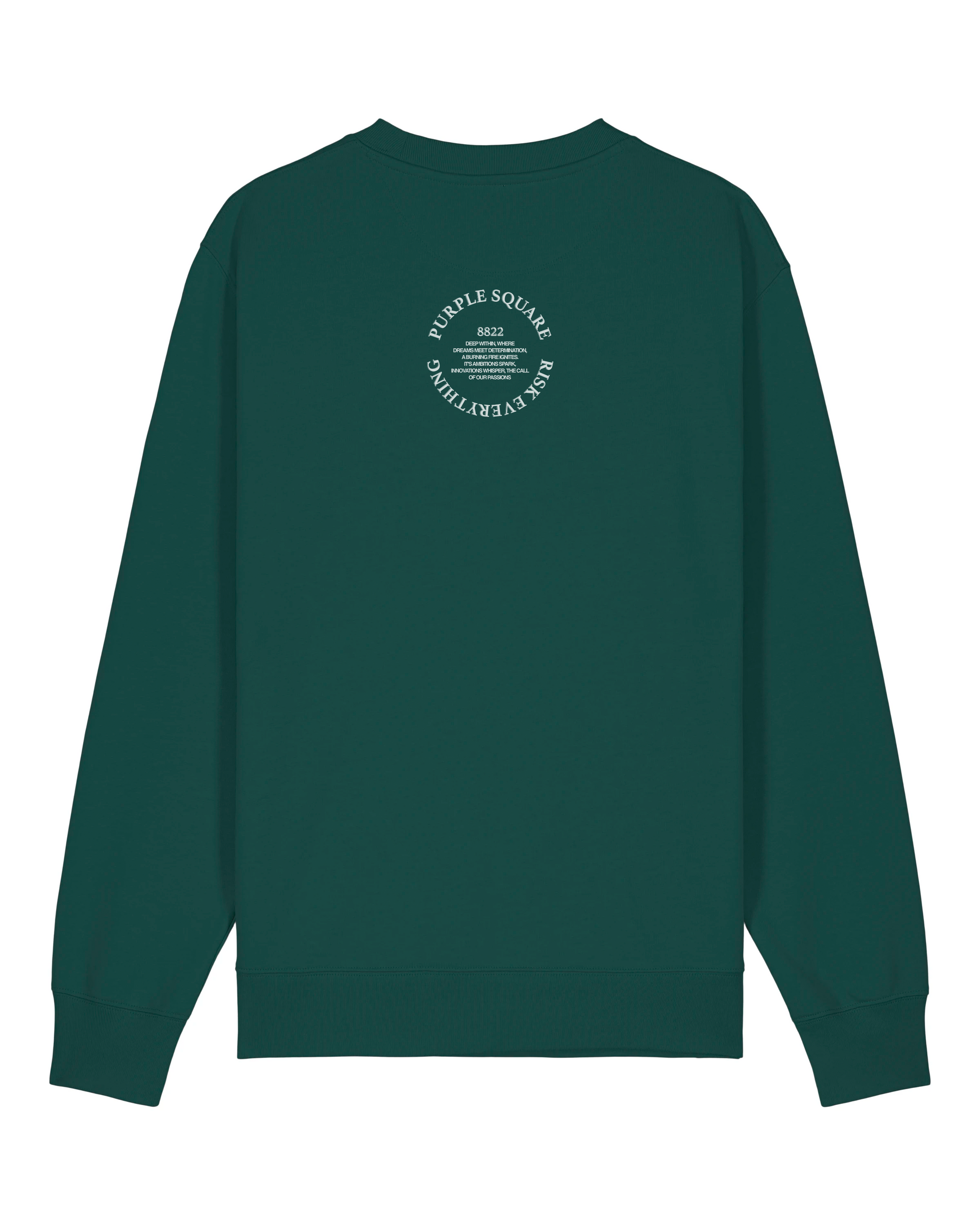 CIRCLE QUOTE - Sweater - Glazed Green