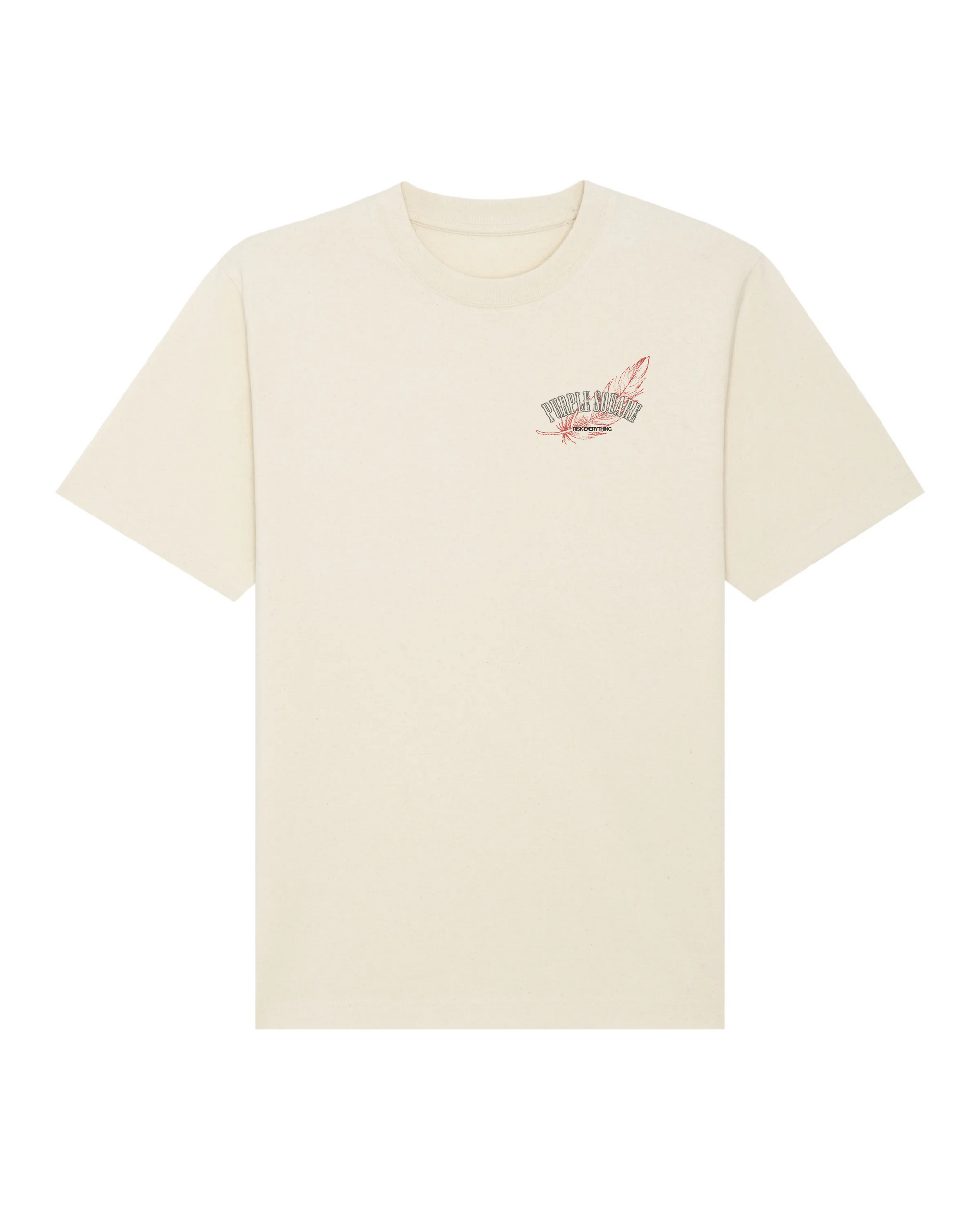 FEATHERS - T-shirt - Natural Raw