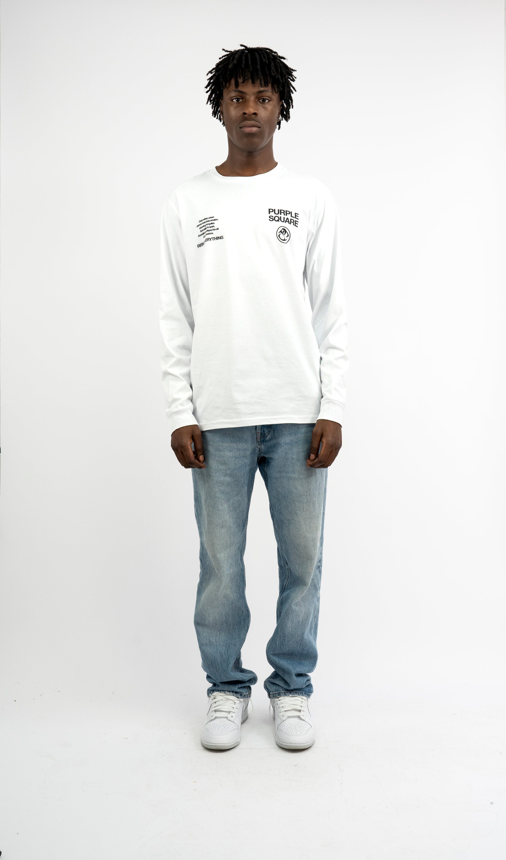 QUOTE - Longsleeve - White