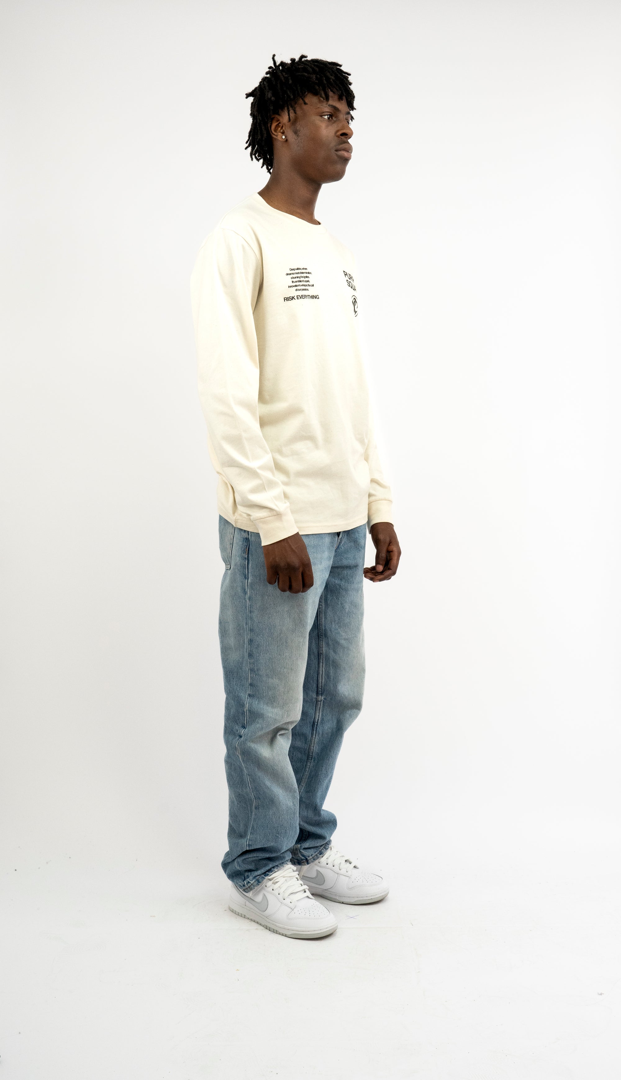 QUOTE - Longsleeve - Natural Raw