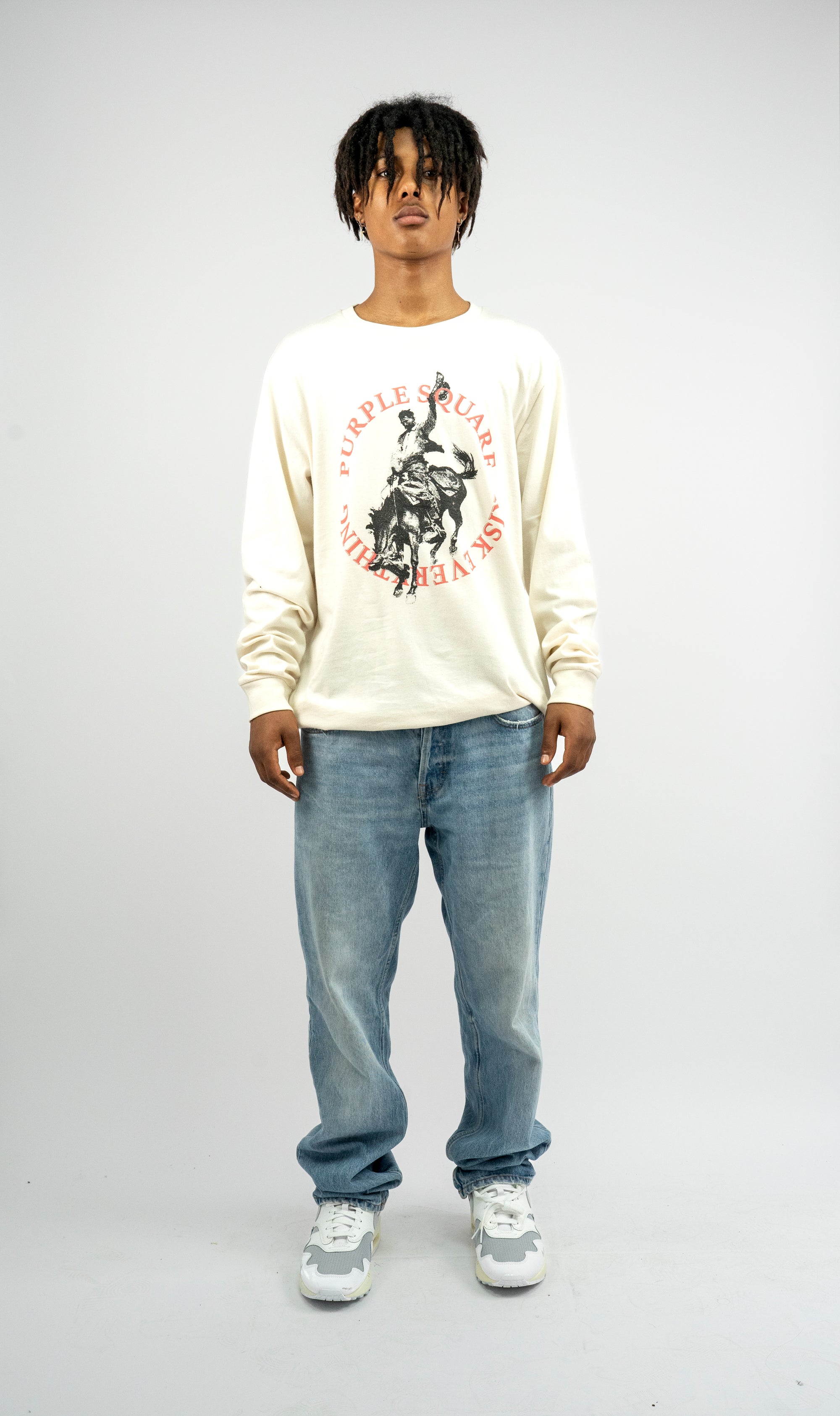 COWBOY - Longsleeve - Natural Raw